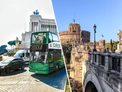 Combo (Save 5%): Rome Hop-On Hop-Off Bus Tour + Castel Sant'Angelo Skip-the-Line Tickets